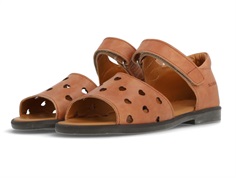 Angulus sandal tan with hearts  